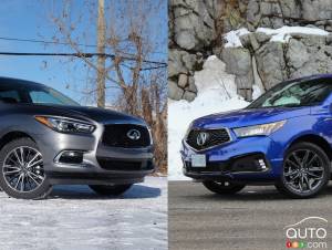 Comparison: 2019 Acura MDX vs 2019 INFINITI QX60